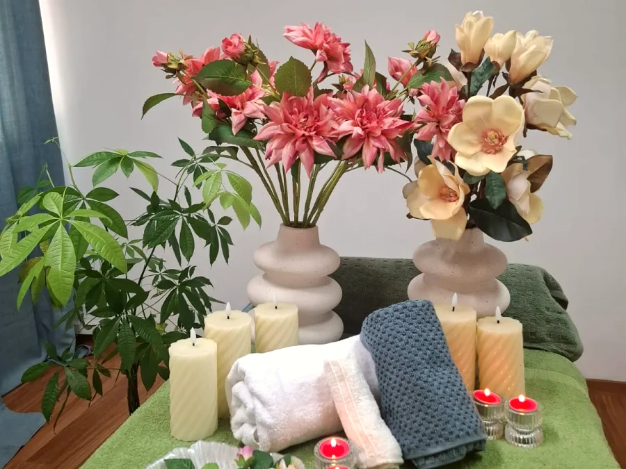 The arrangement in the treatment room